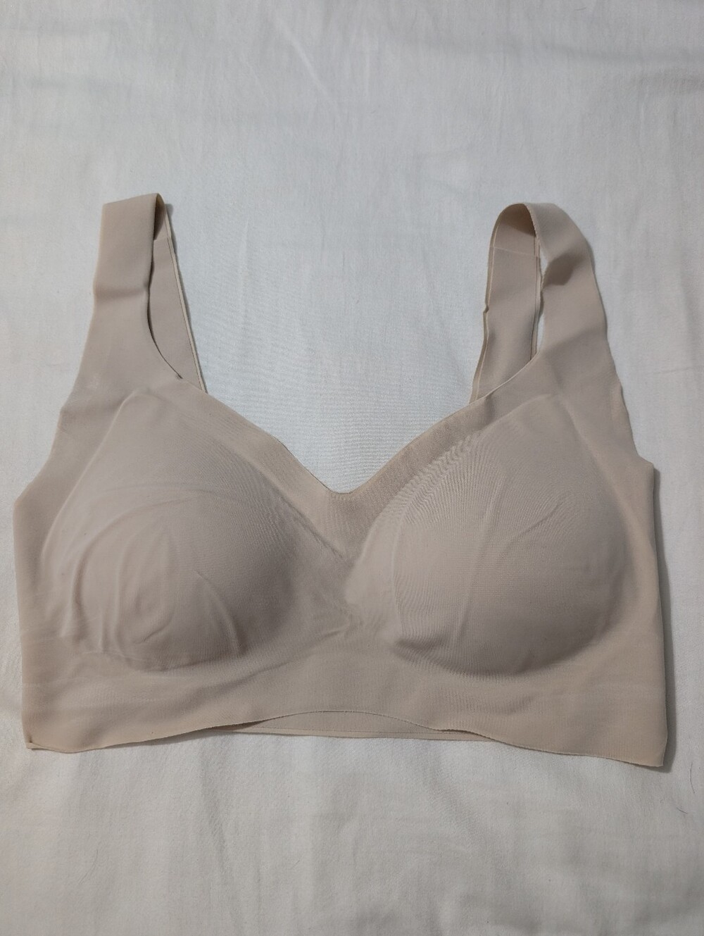 Third Love Smoothing Seamless Nude Wireless Comfort Bra - S